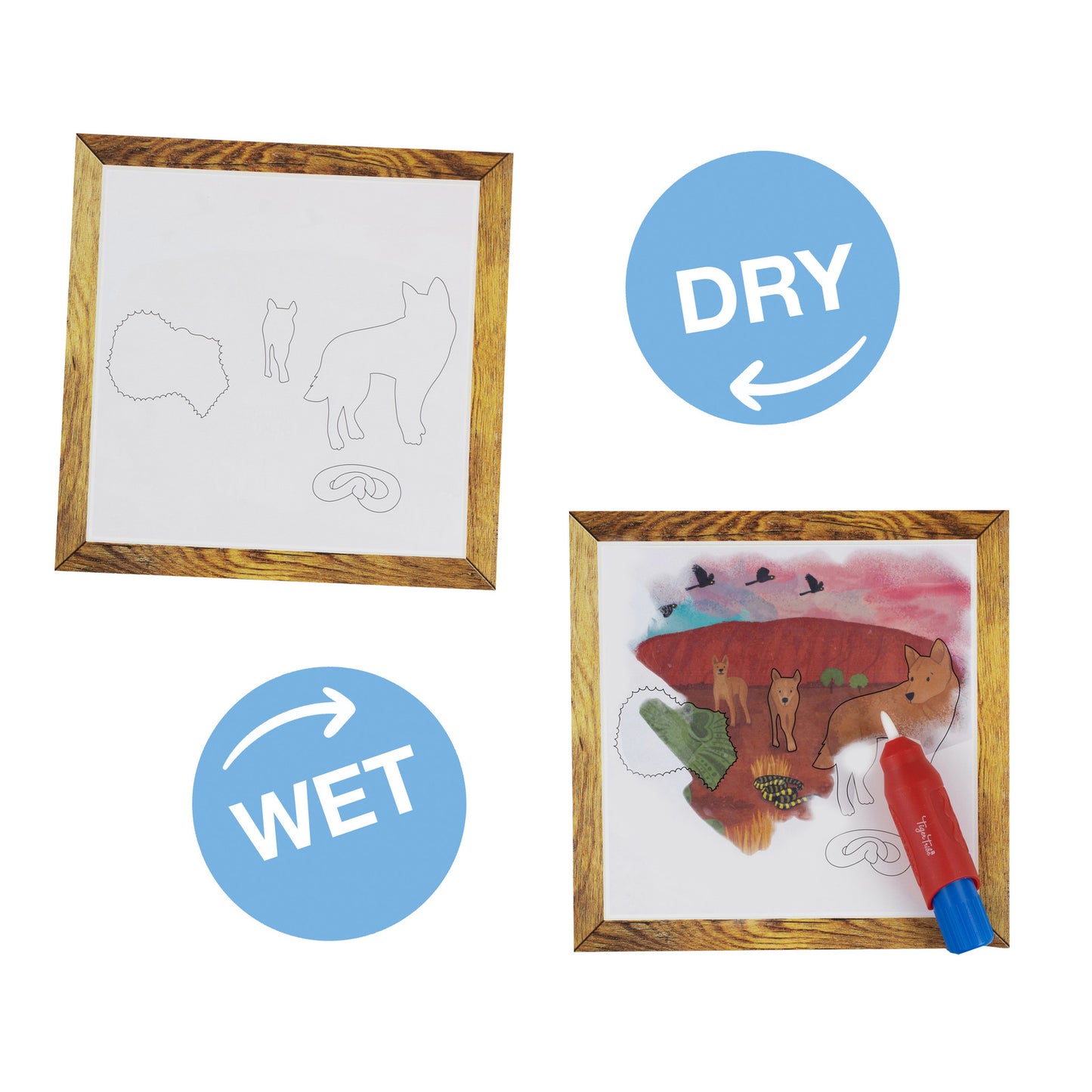 Magic Painting World AUSSIE ANIMALS