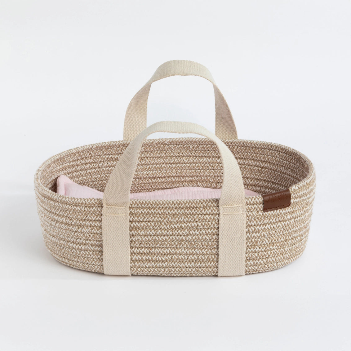 100% Cotton Rope Doll Moses Basket