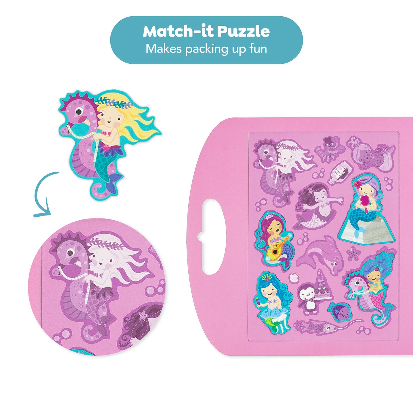 Magnetic Carry Book MERMAID COVE