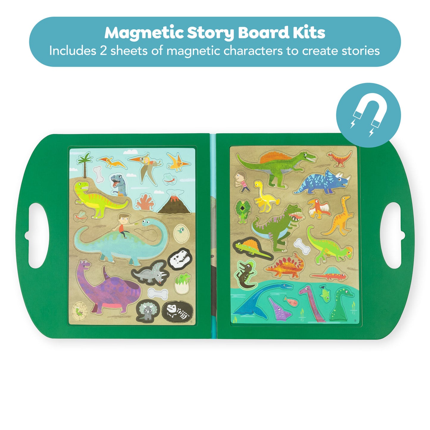 Magnetic Carry Book DINO WORLD