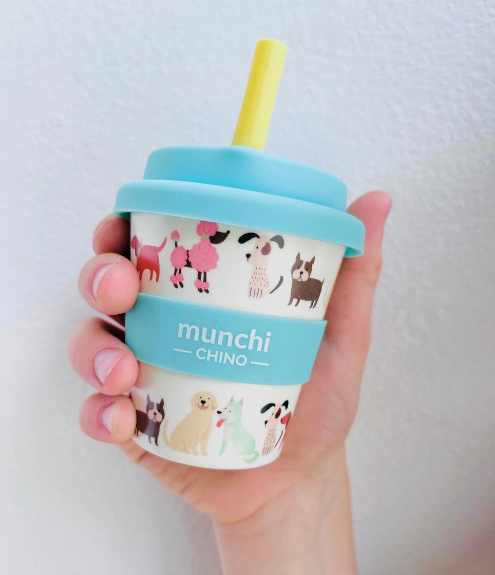 Babychino Cup with Straw PUPPUCHINO