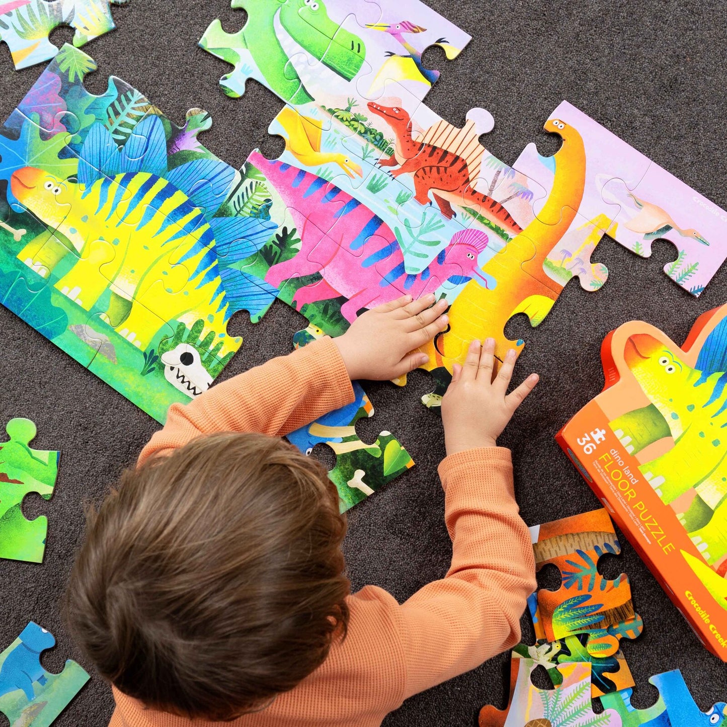 Floor Puzzle 36pc DINO LAND