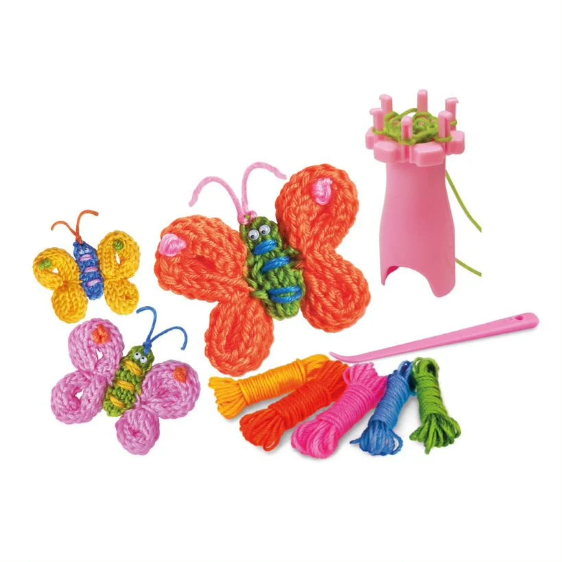 French Knitting Butterfly Kit