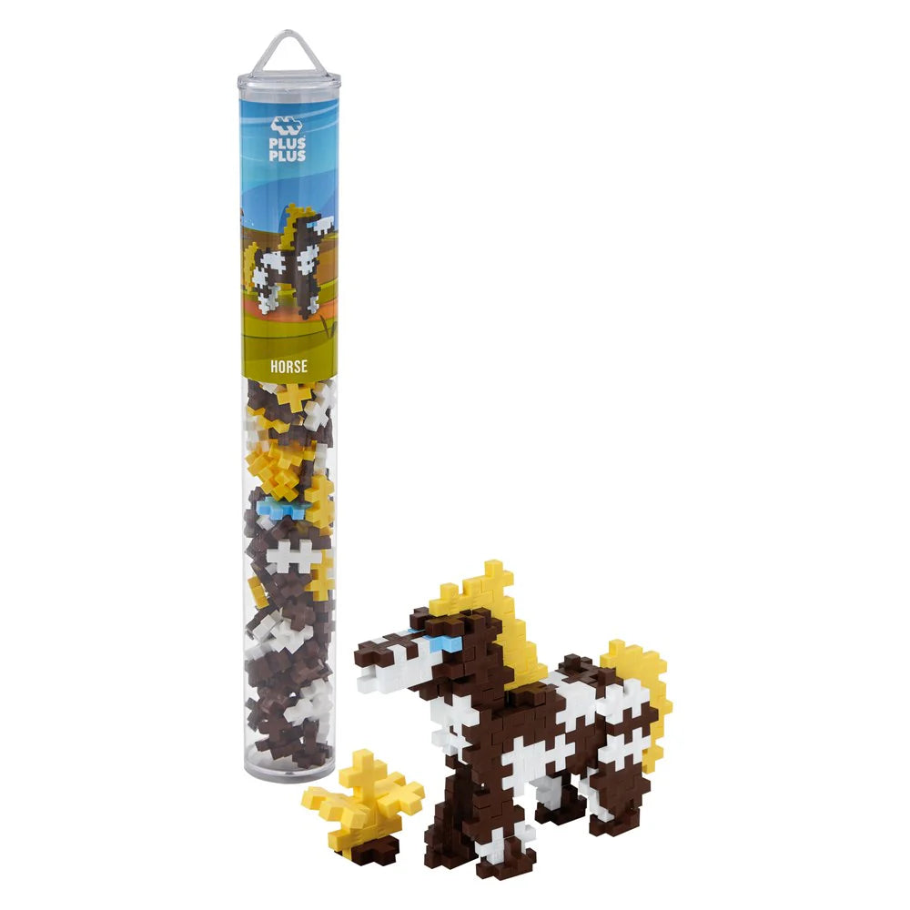 Plus Plus HORSE 100pc Tube