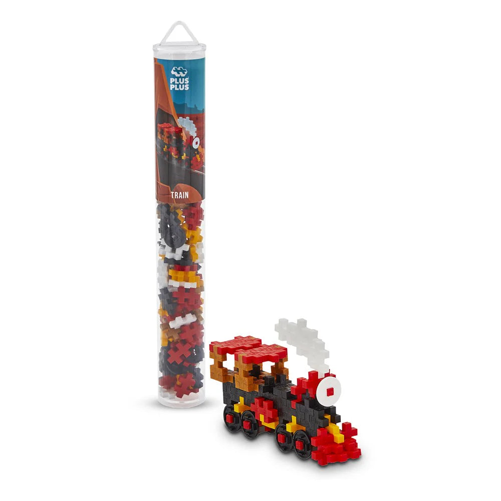 Plus Plus TRAIN 100pc Tube