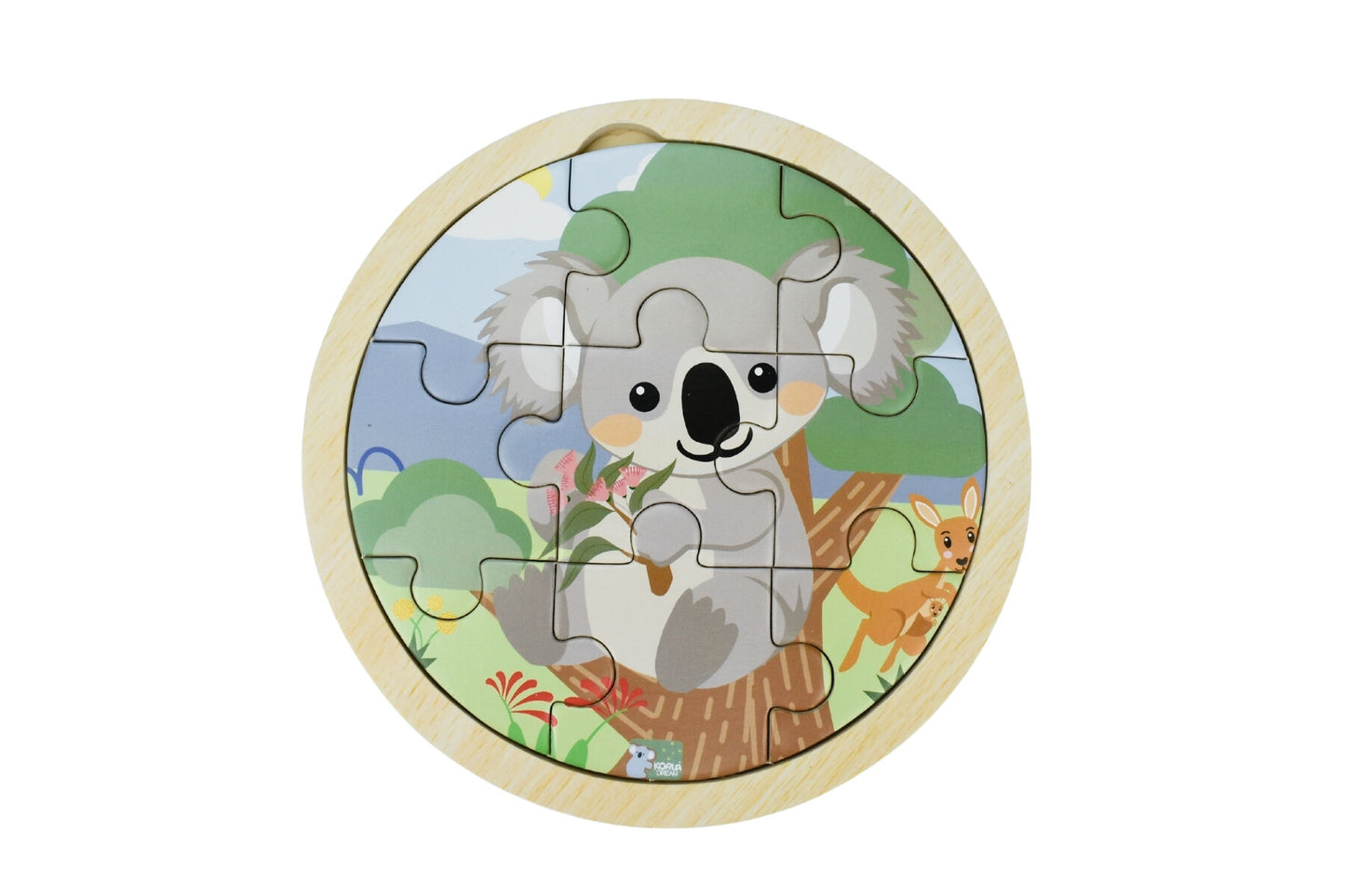 Wooden 9PCS Jigsaw Puzzle AUSTRALIAN ANIMALS