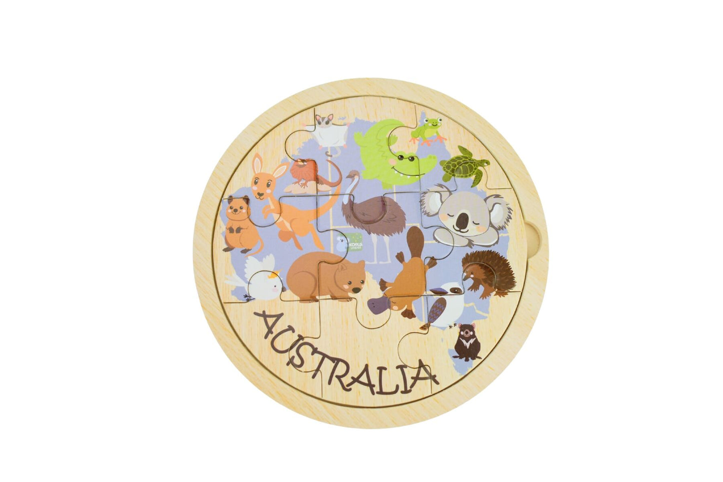 Wooden 9PCS Jigsaw Puzzle AUSTRALIAN ANIMALS