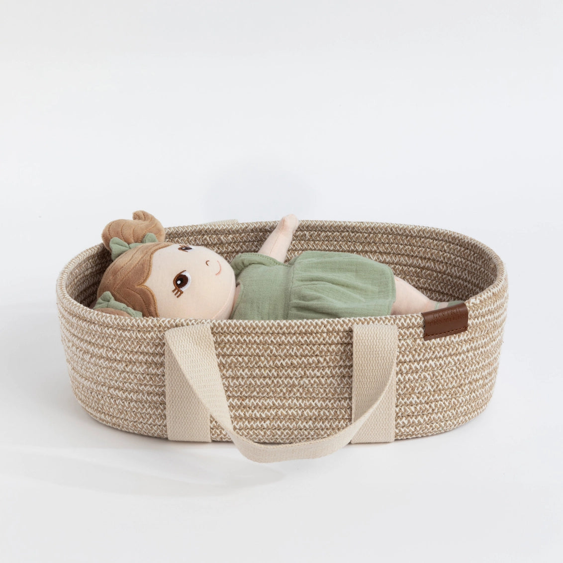 100% Cotton Rope Doll Moses Basket