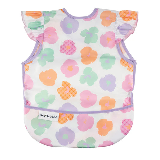 Mess Proof Apron Bib FLORAL POP