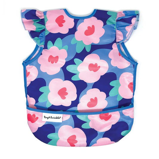 Apron Bib BLUE FLORAL