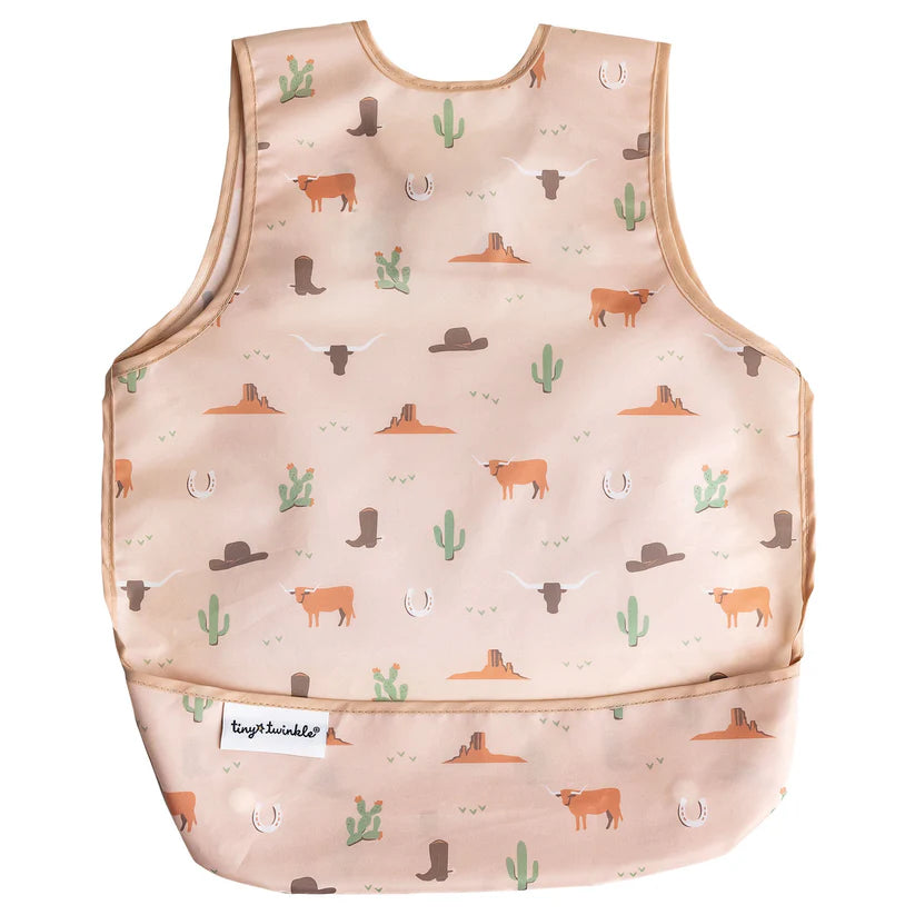 Mess Proof Apron Bib COWBOY