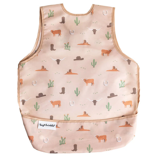 Mess Proof Apron Bib COWBOY