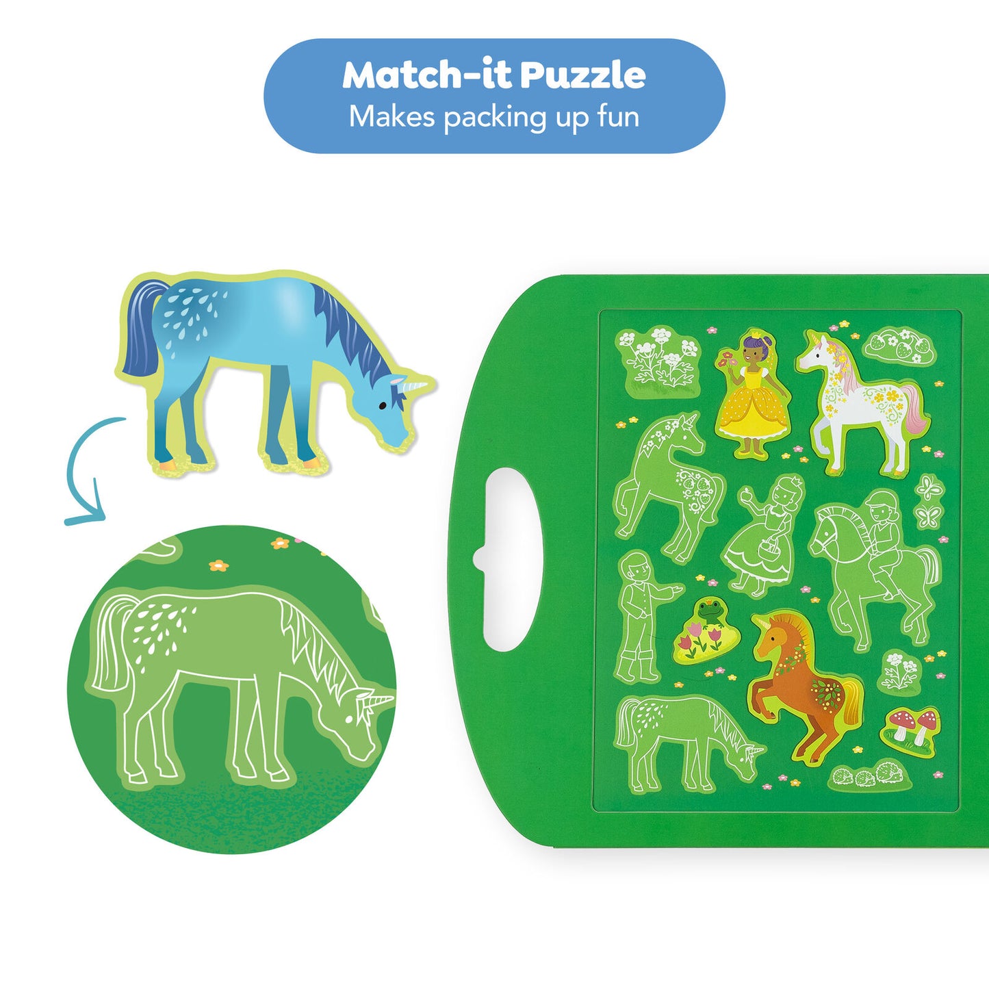 Magnetic Carry Book UNICORN KINGDOM