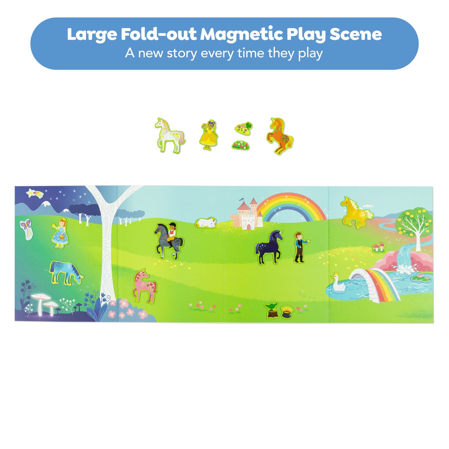 Magnetic Carry Book UNICORN KINGDOM
