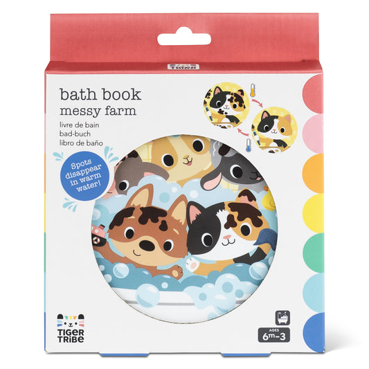 Magic Bath Book MESSY FARM
