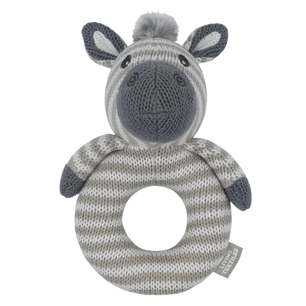 Knitted Zac the Zebra