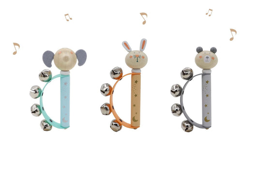 Animal Baby Bell Rattle
