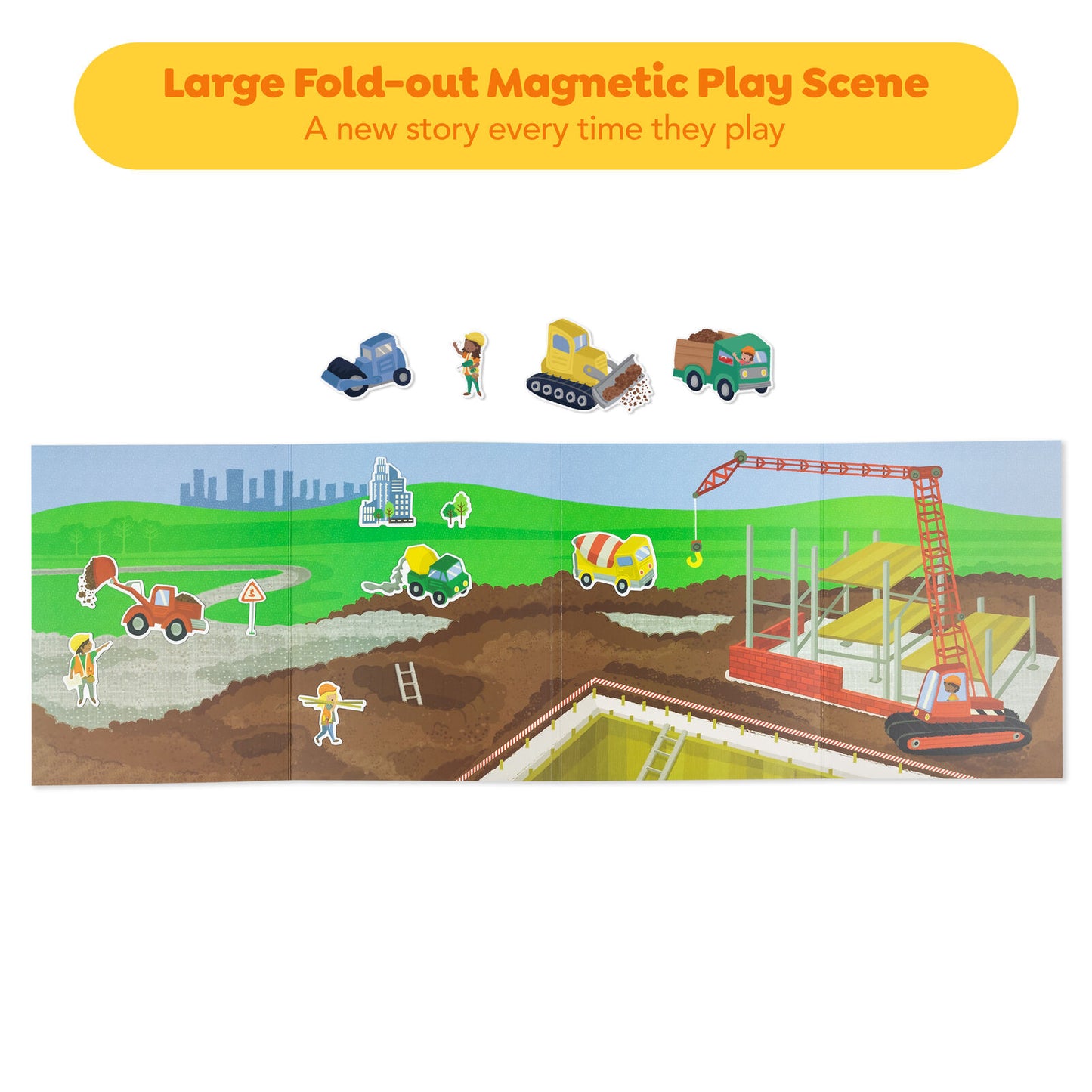 Magnetic Carry Bag BUSY BUILDERS