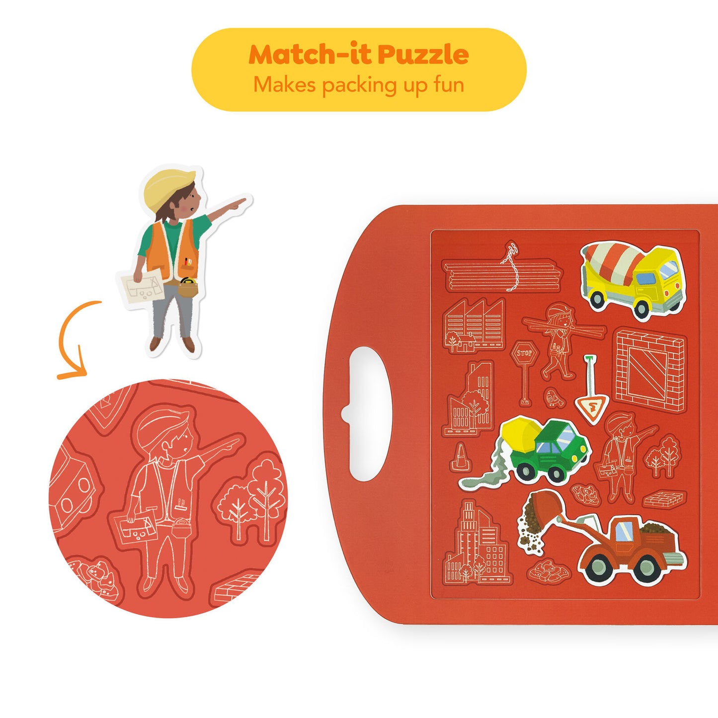 Magnetic Carry Bag BUSY BUILDERS