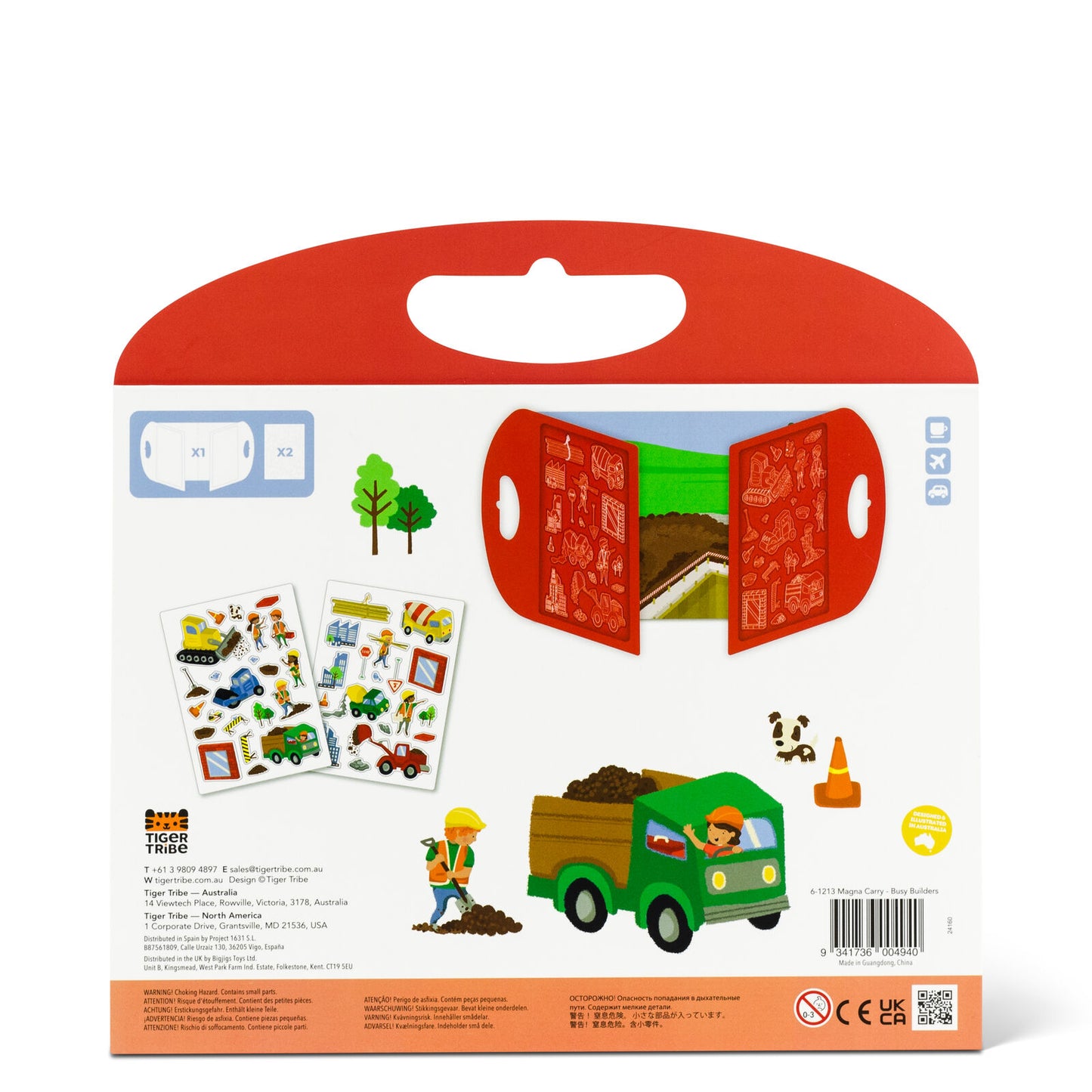 Magnetic Carry Bag BUSY BUILDERS