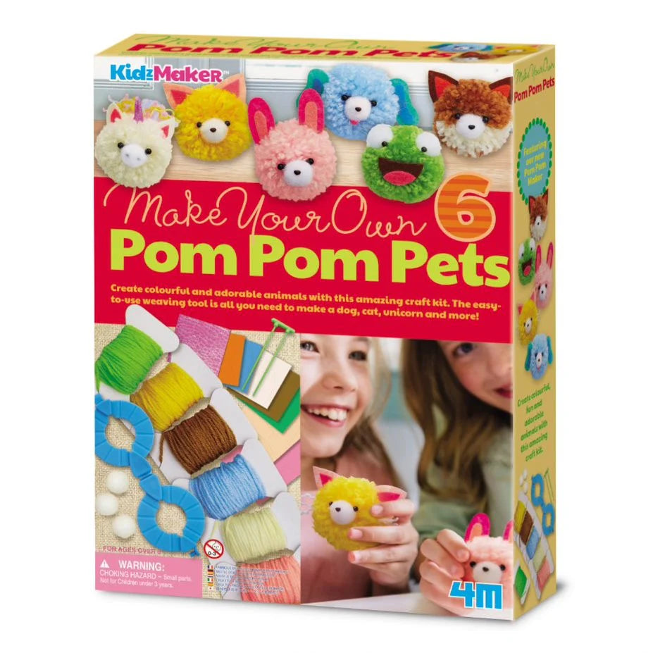 Make your own Pom Pom Pets