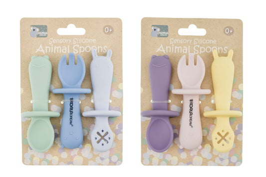Silicone Animal Sensory Spoons