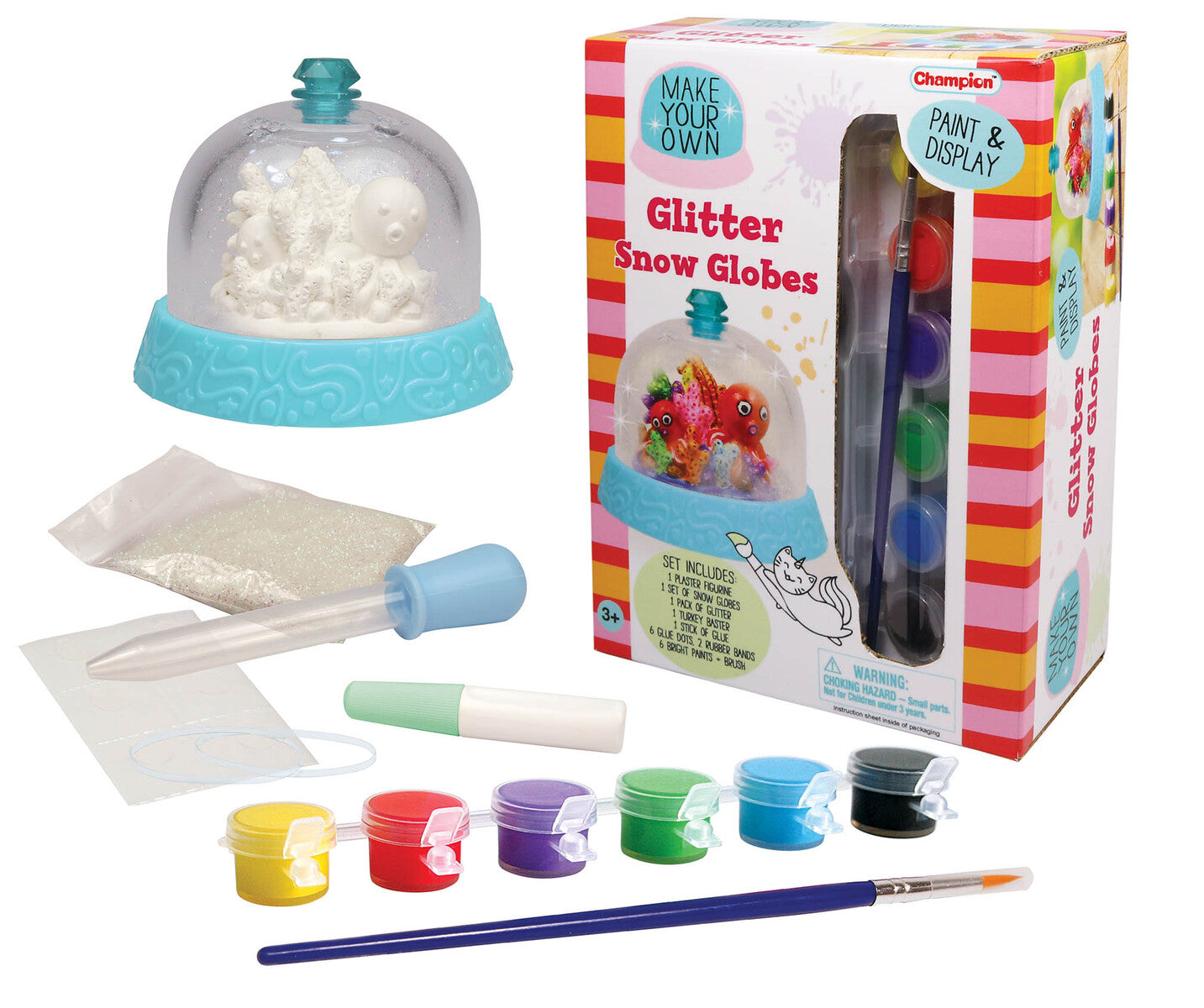 Glitter Snow Globe SEA CREATURES
