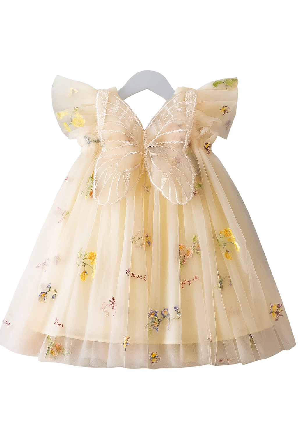 Butterfly Dress CHAMPAGNE