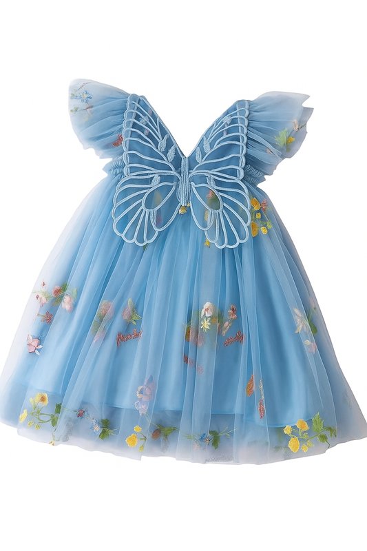 Butterfly Dress BLUE