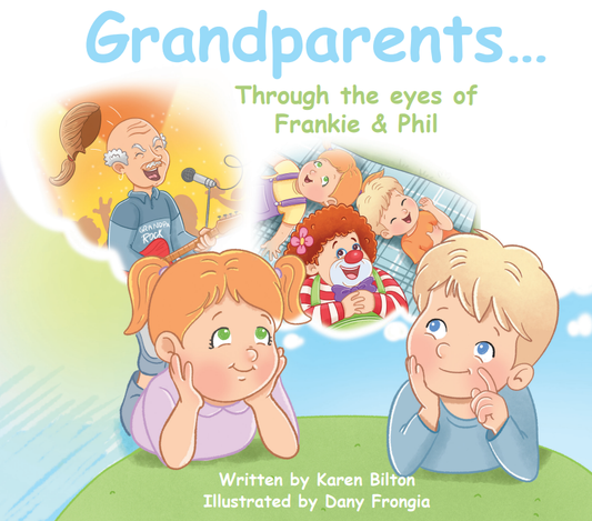 Book SOFT COVER - Grandparents... through the eyes of Frankie & Phil