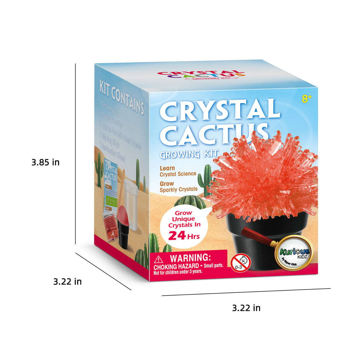 Crystal Cactus Growing Kit