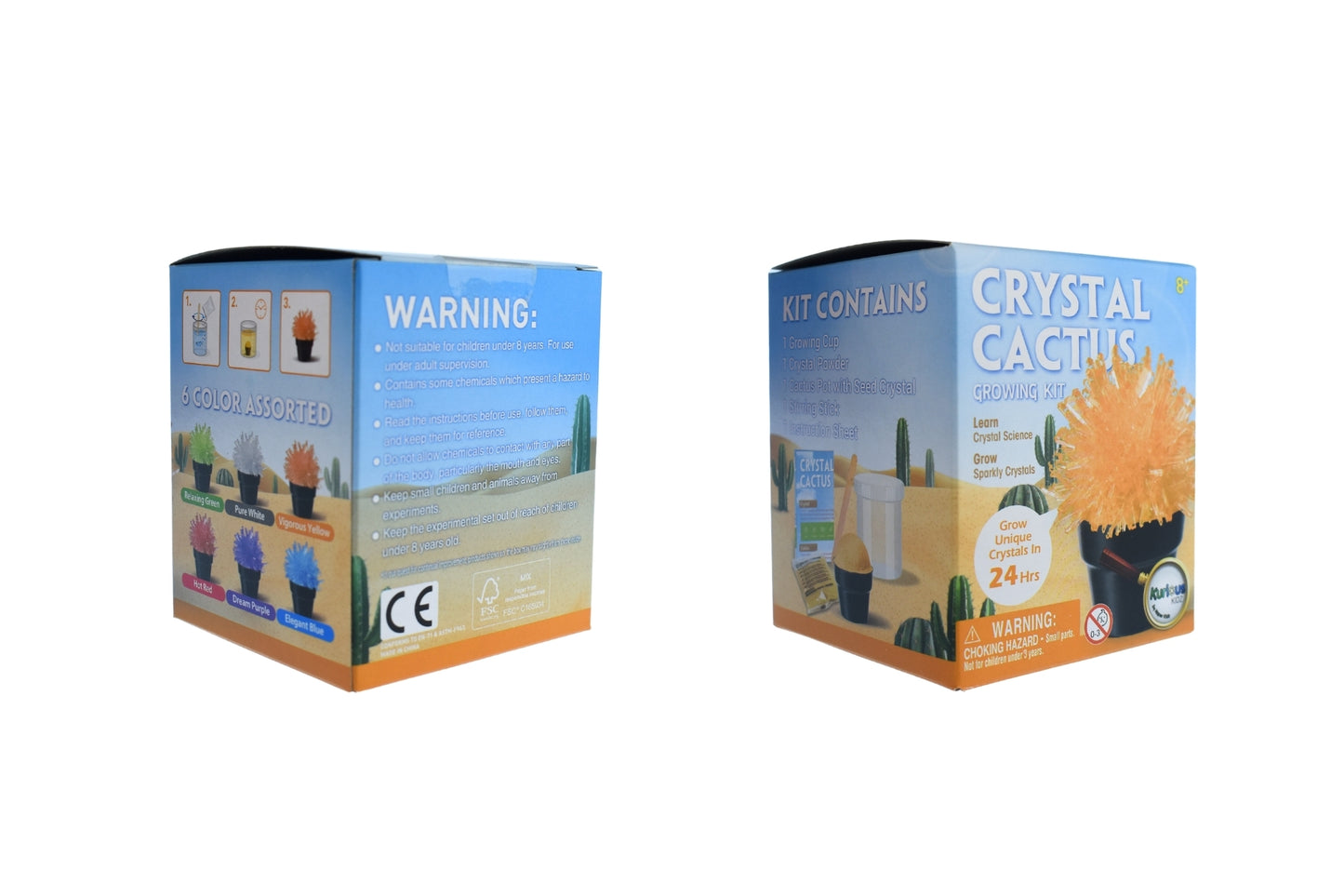 Crystal Cactus Growing Kit