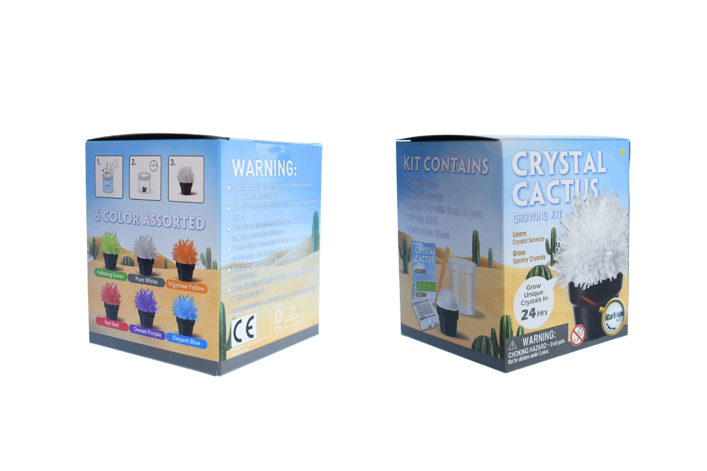 Crystal Cactus Growing Kit