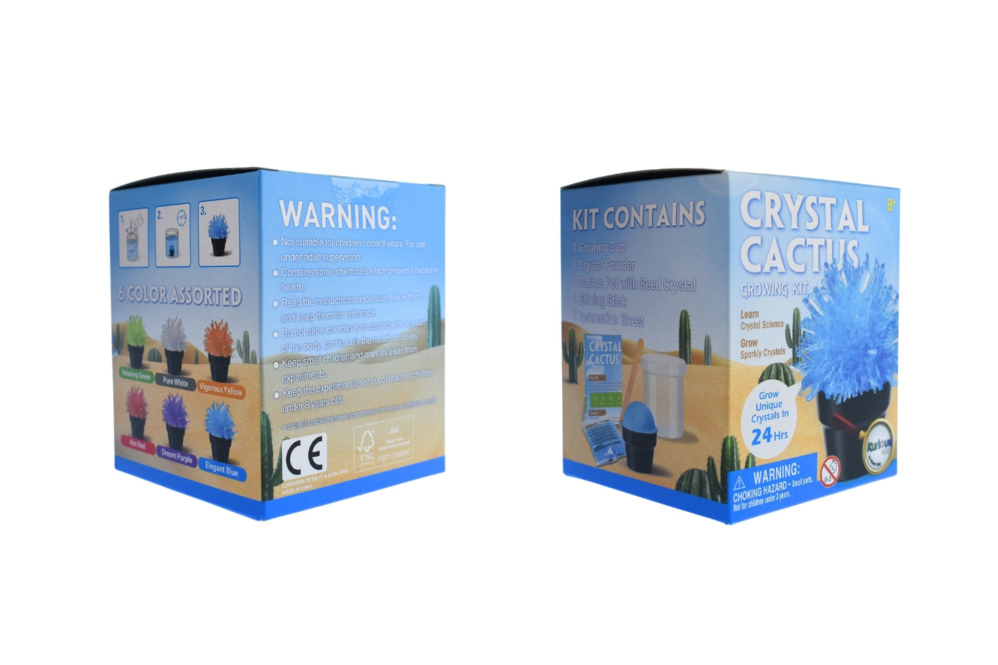 Crystal Cactus Growing Kit