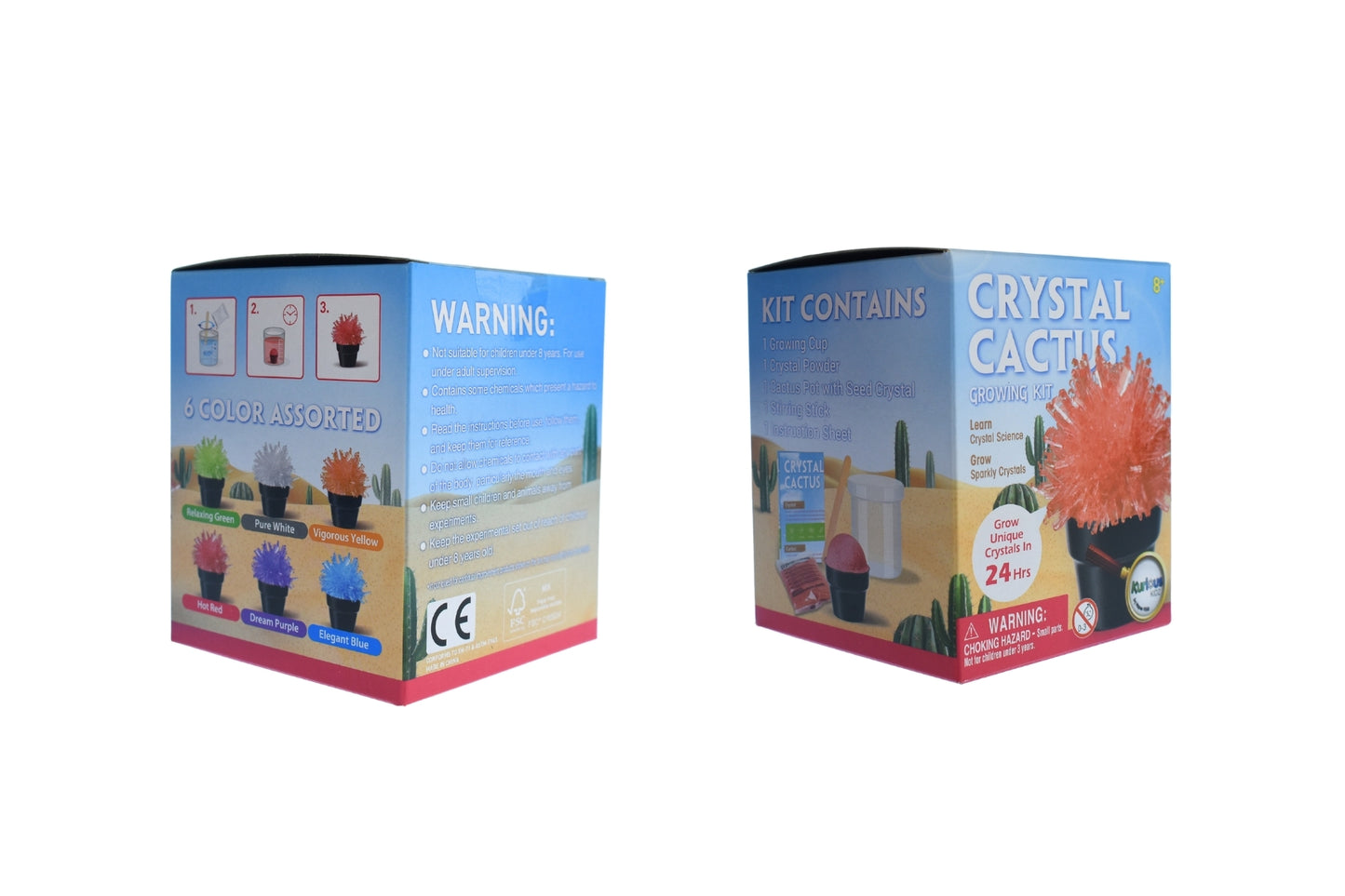 Crystal Cactus Growing Kit