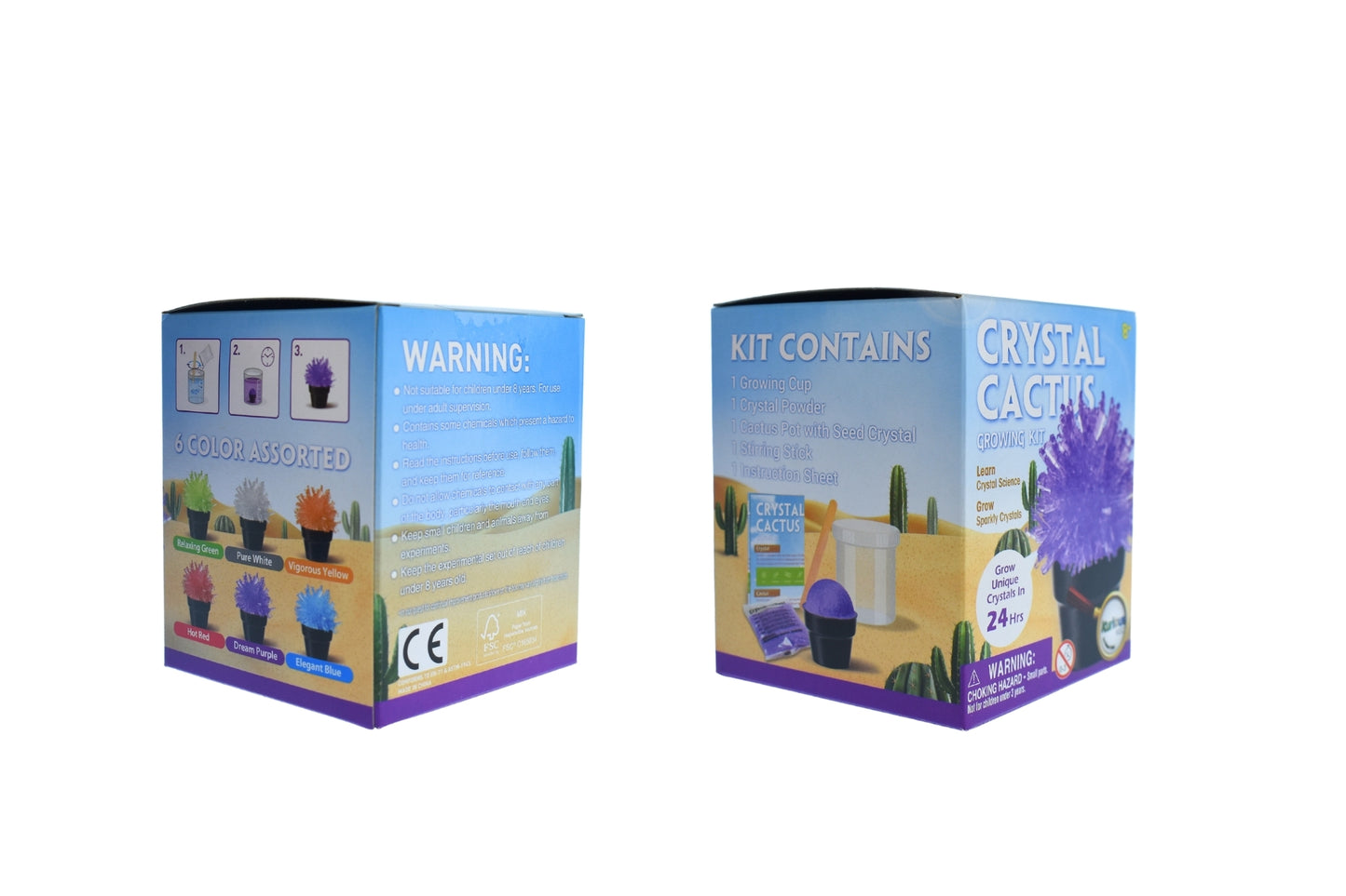 Crystal Cactus Growing Kit