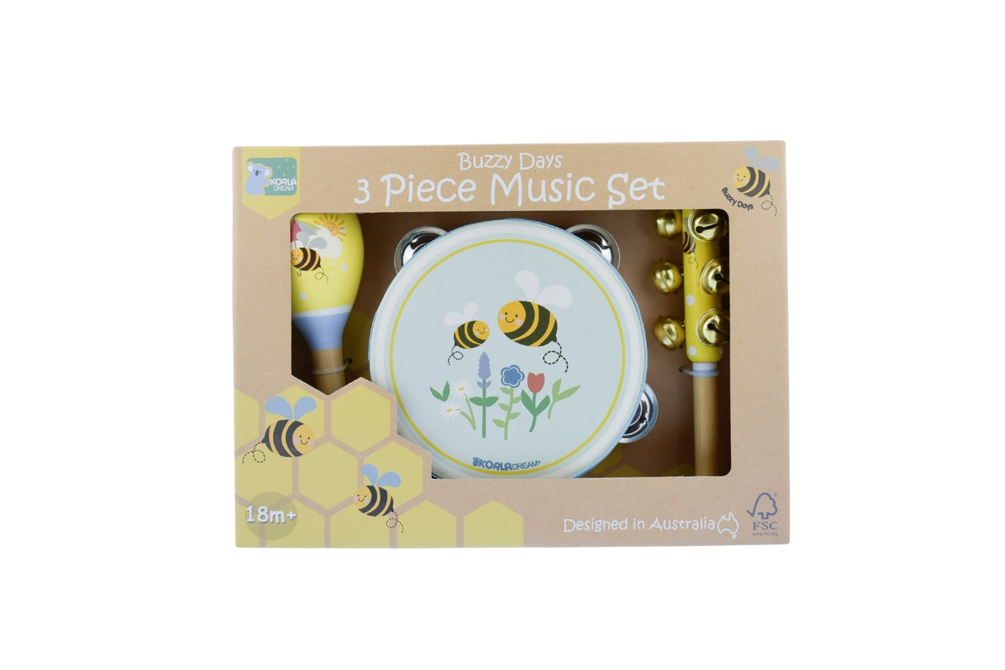 Bee 3pc Musical Set