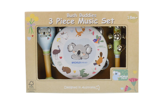 Bush Buddies 3pc Music Set