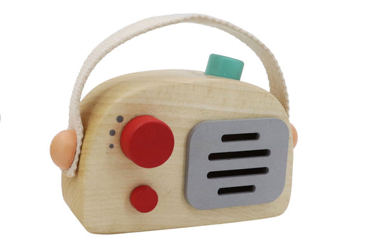 Wooden Radio Music Box