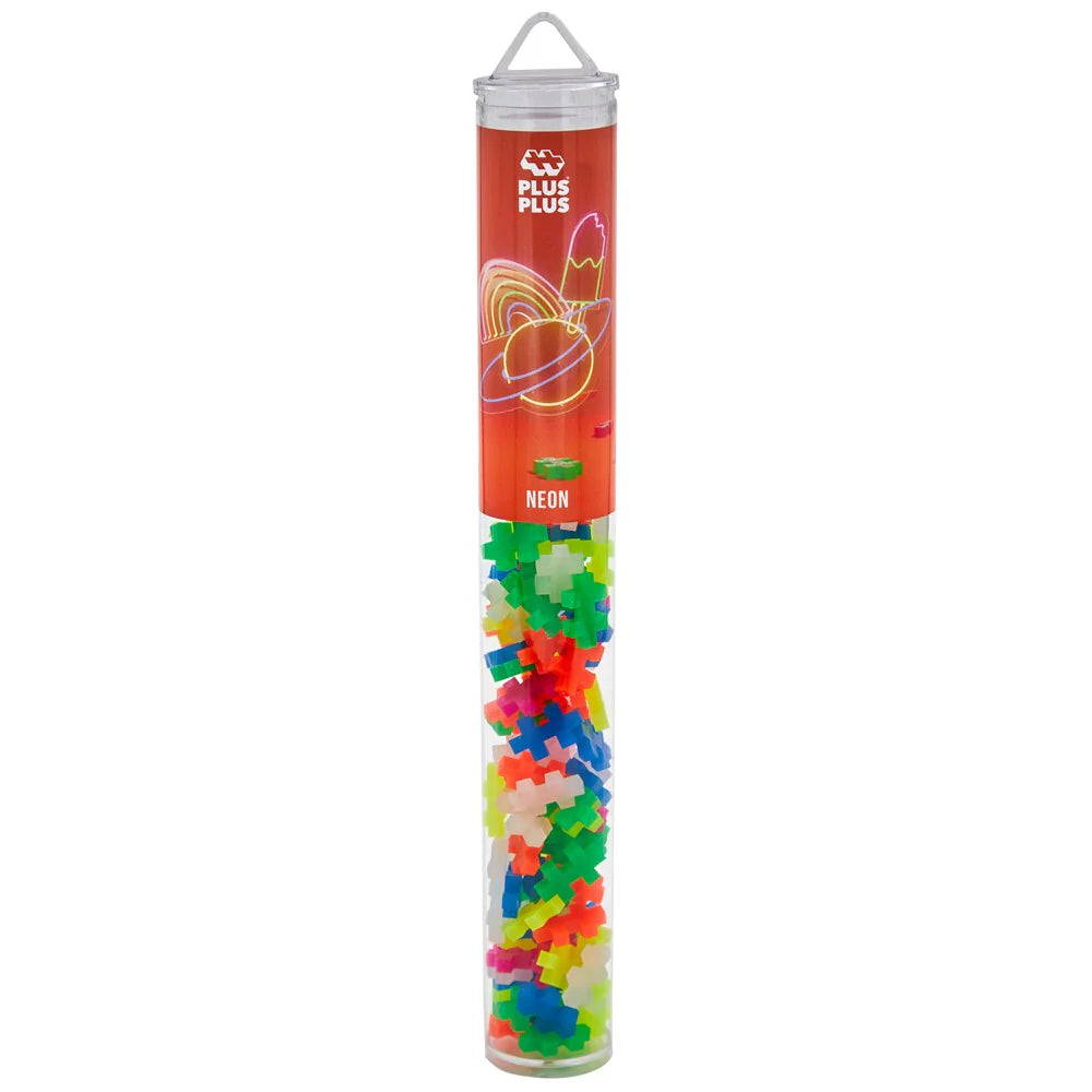 Plus Plus NEON Mix 100pc Tube
