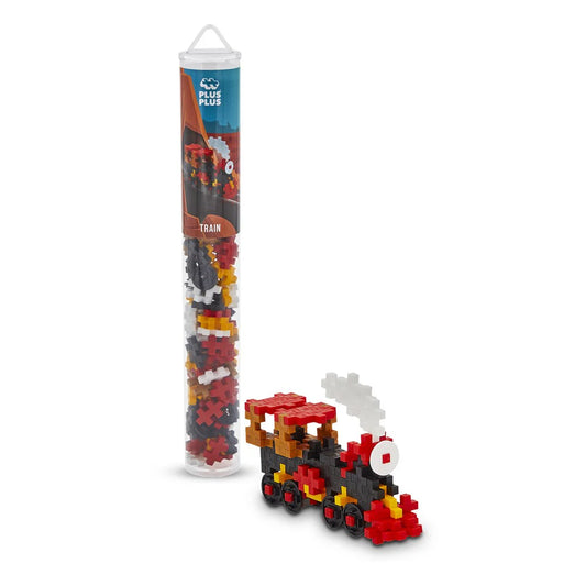 Plus Plus TRAIN 100pc Tube