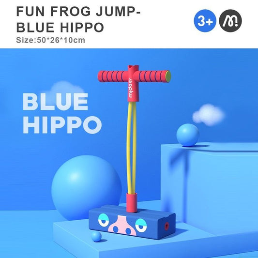 Jump Jump BLUE HIPPO
