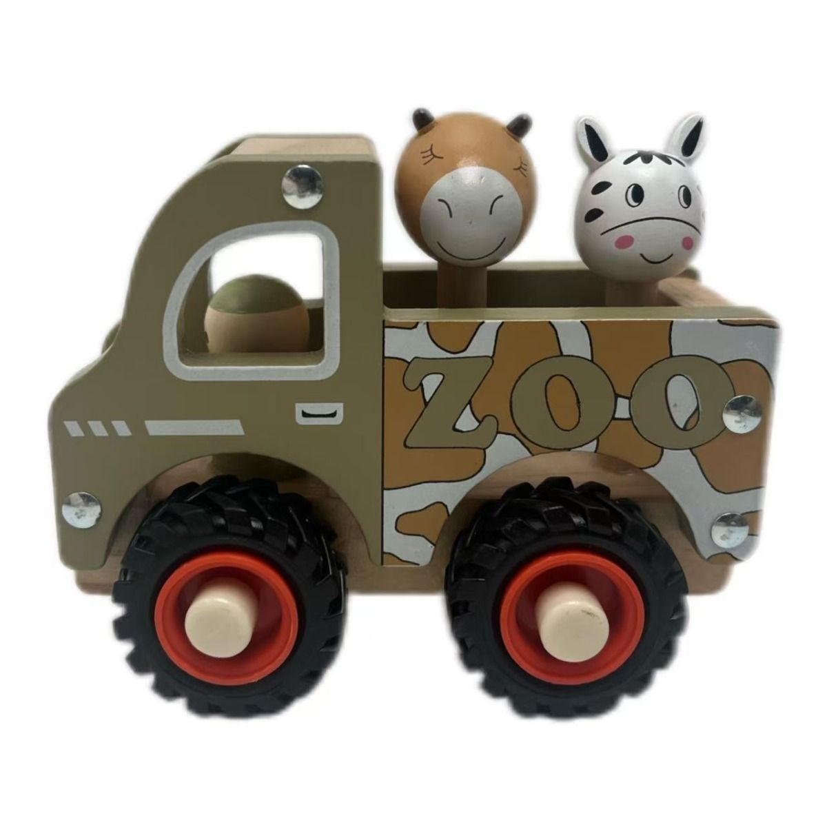 Wooden Zoo Truck