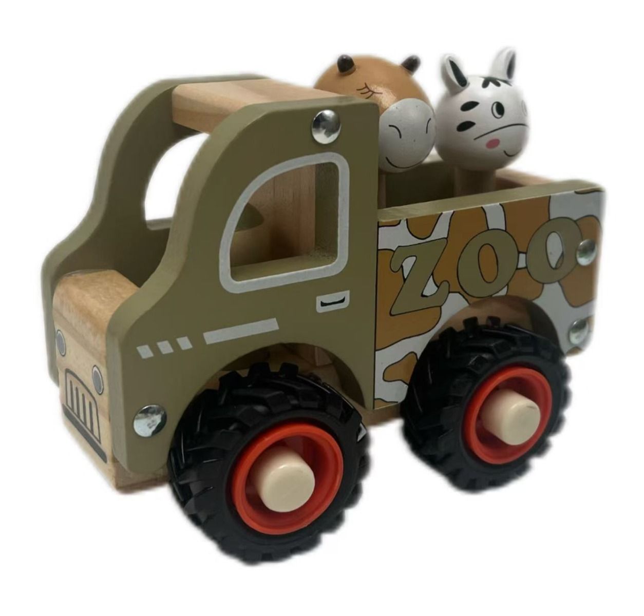 Wooden Zoo Truck